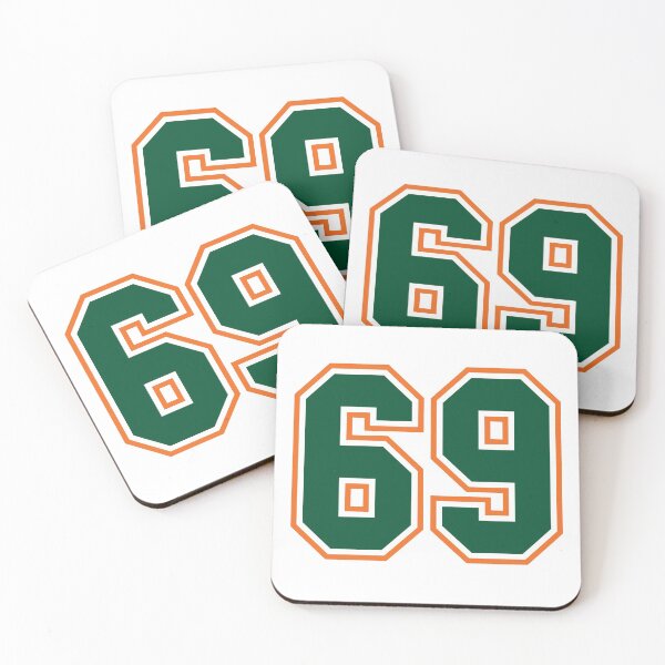 Item preview, Jersey 69 Number. Number sixty-nine Straight From Miami designed and sold by Urosek.