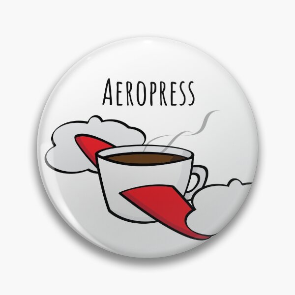 Item preview, Aeropress - Coffee Pun designed and sold by The-Drip-Feed.