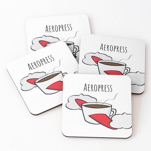 Item preview, Aeropress - Coffee Pun designed and sold by The-Drip-Feed.
