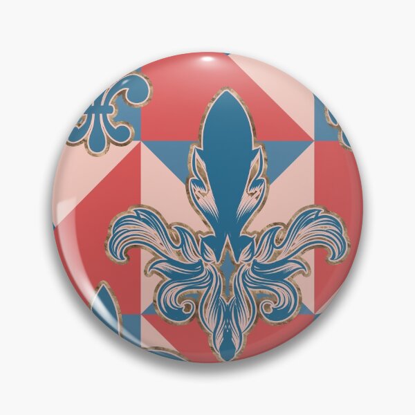 Artikelvorschau, Fleur-de-lis-Ornament im Artdeco-Stil entworfen und verkauft von k9printart.
