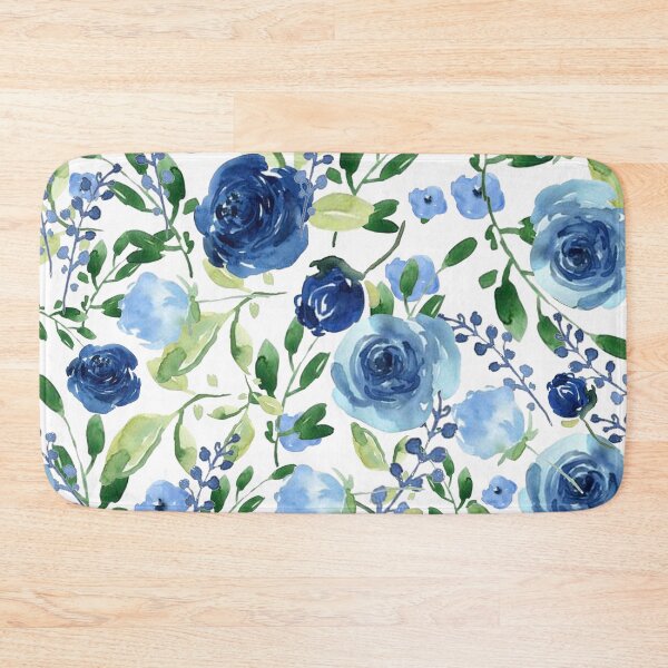 Item preview, Lovely rose garland in blue and green shade designed and sold by Craftysketchy.