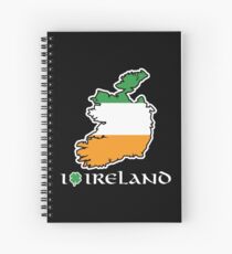 I Love Ireland Spiral Notebook
