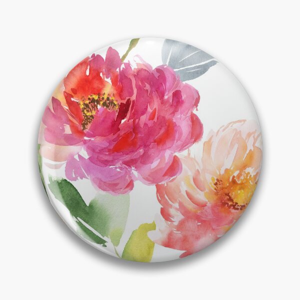Item preview, Coral Pink Summer Peonies designed and sold by junkydotcom.