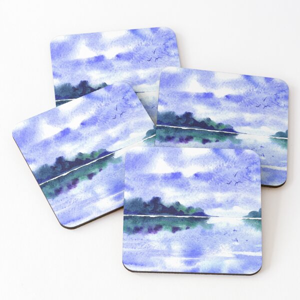 Item preview, Watercolor Water Reflections designed and sold by adortopia.
