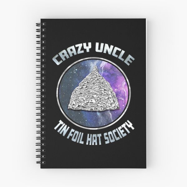 Item preview, Crazy Uncle Tin Foil Hat Society Funny Conspiracy Theorist designed and sold by funnytshirtemp.