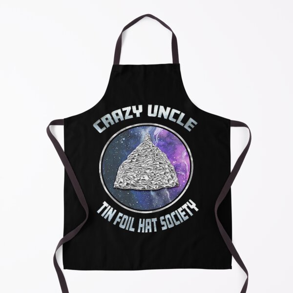 Item preview, Crazy Uncle Tin Foil Hat Society Funny Conspiracy Theorist designed and sold by funnytshirtemp.