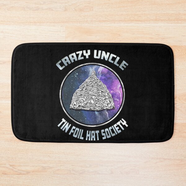 Item preview, Crazy Uncle Tin Foil Hat Society Funny Conspiracy Theorist designed and sold by funnytshirtemp.