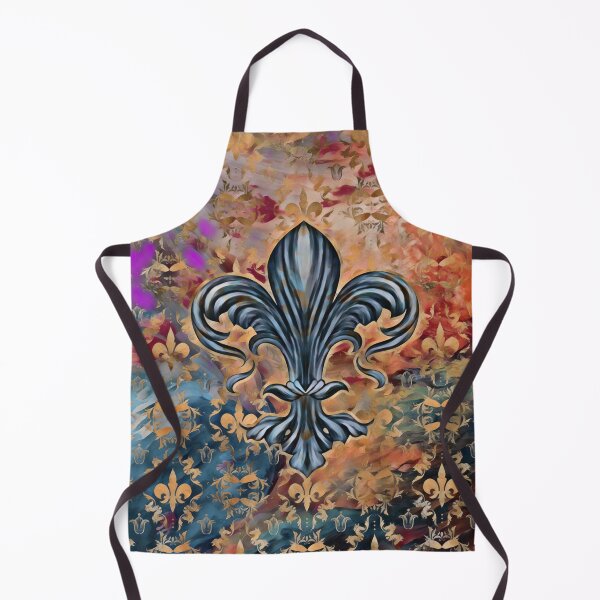 Item preview, Vintage Fleur-de-lis ornament designed and sold by k9printart.