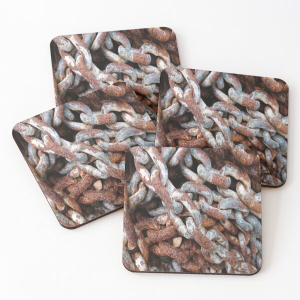 Item preview, Rusty chain photograph designed and sold by LaBellCreative.
