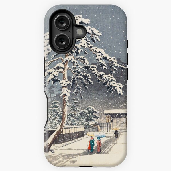 Item preview, Honmon-ji Temple at Ikegami  by Kawase Hasui designed and sold by ArtExpression.