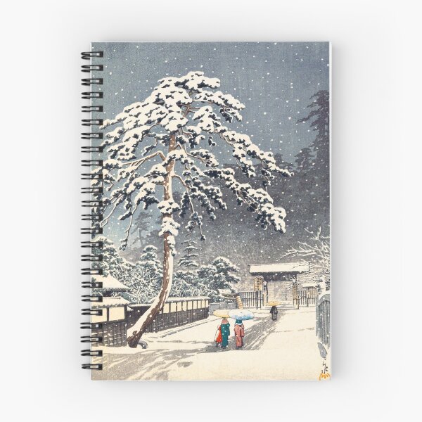 Item preview, Honmon-ji Temple at Ikegami  by Kawase Hasui designed and sold by ArtExpression.