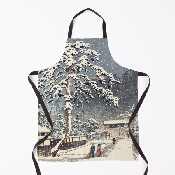 Item preview, Honmon-ji Temple at Ikegami  by Kawase Hasui designed and sold by ArtExpression.