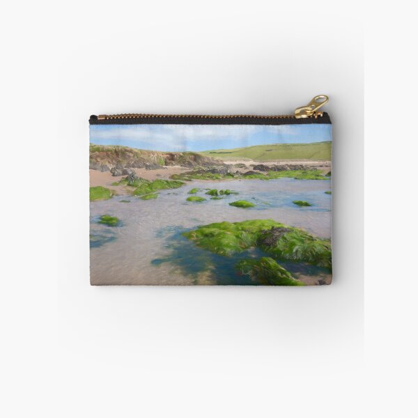 Item preview, Painterly image of Bantham Beach, Devon designed and sold by andrewroland.