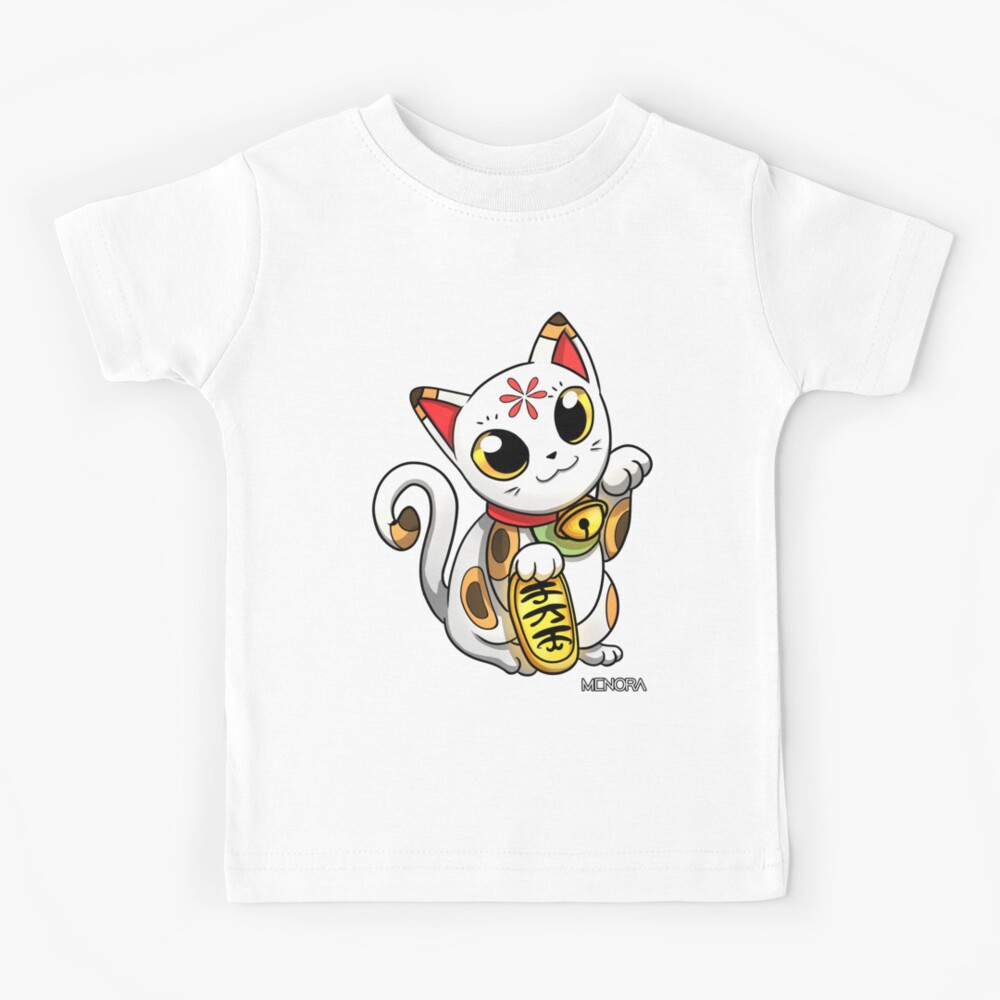 T-shirt enfant « Maneki Neko -Chat de la Chance Japonais»