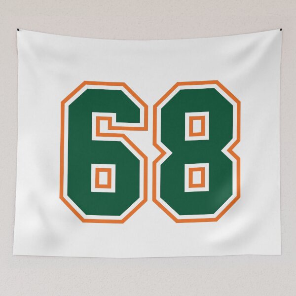 Item preview, Jersey 68 Number. Number sixty-eight Straight From Miami designed and sold by Urosek.