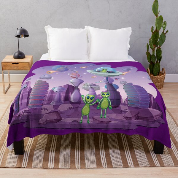 Item preview, Alien in space scene, Fun Gift designed and sold by murad2020.