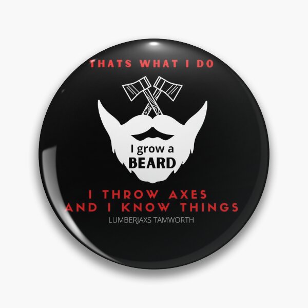 Item preview, Lovers of beards, Axes & GOT designed and sold by LumberJaxs.