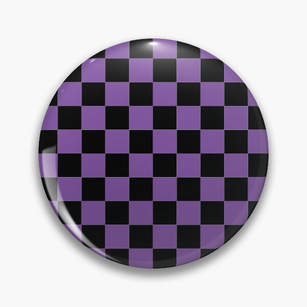 Item preview, black and purple seamless checker pattern designed and sold by Ray Loka.