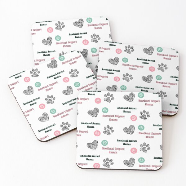 Item preview, Emotional Support Human STICKER PACK designed and sold by happinestSHOP.