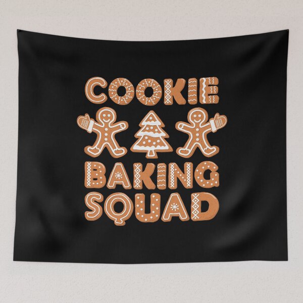 Item preview, Cookie Baking Squad Captain Gingerbread Family Matching print designed and sold by Grabitees.