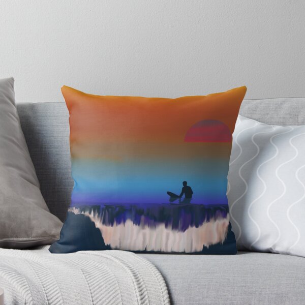 Item preview, Surfer at Sunset - Waiting for the Wave designed and sold by WibbleDesign.
