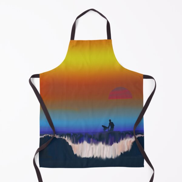Item preview, Surfer at Sunset - Waiting for the Wave designed and sold by WibbleDesign.