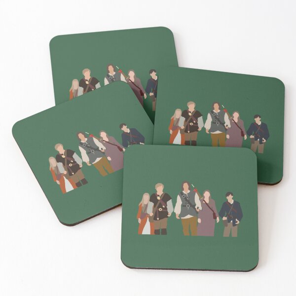 Item preview, Prince Caspian and the Pevensie Children (Narnia) designed and sold by ViolettLight.