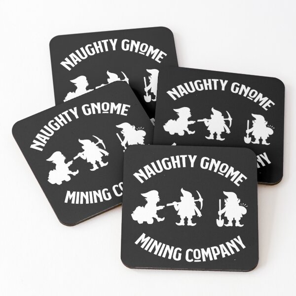 Item preview, Naughty Gnome Mining Company Funny Miner Cryptocurrency designed and sold by funnytshirtemp.
