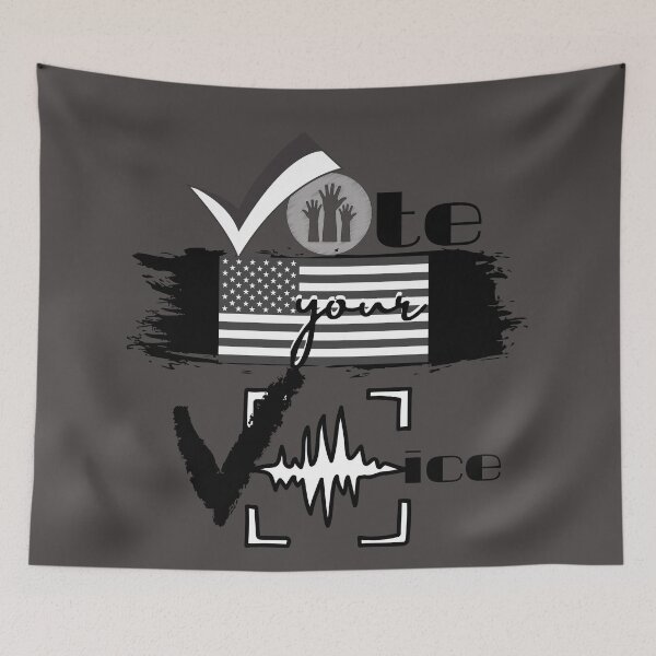 Item preview, YOUR VOTE IS YOUR VOICE designed and sold by OMdesign10.