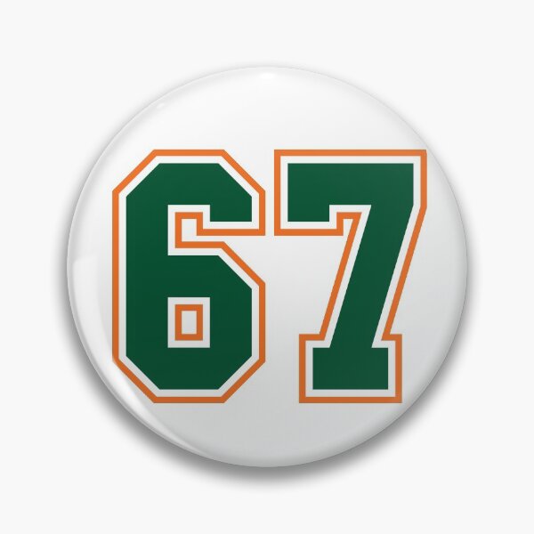 Item preview, Jersey 67 Number. Number sixty-seven Straight From Miami designed and sold by Urosek.