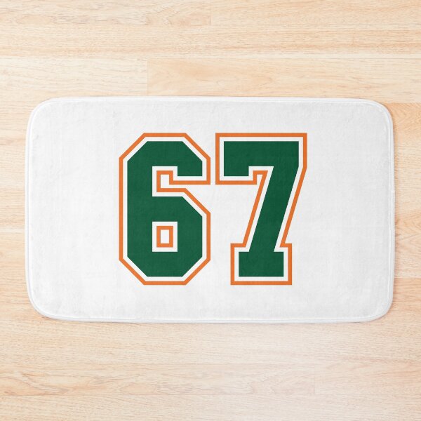 Item preview, Jersey 67 Number. Number sixty-seven Straight From Miami designed and sold by Urosek.