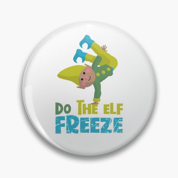 Item preview, Do The Elf Freeze White designed and sold by VicEllisArt.