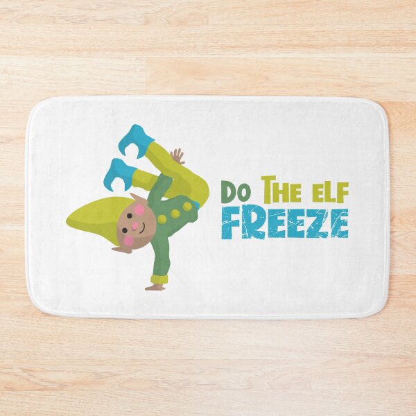 Item preview, Do The Elf Freeze White designed and sold by VicEllisArt.