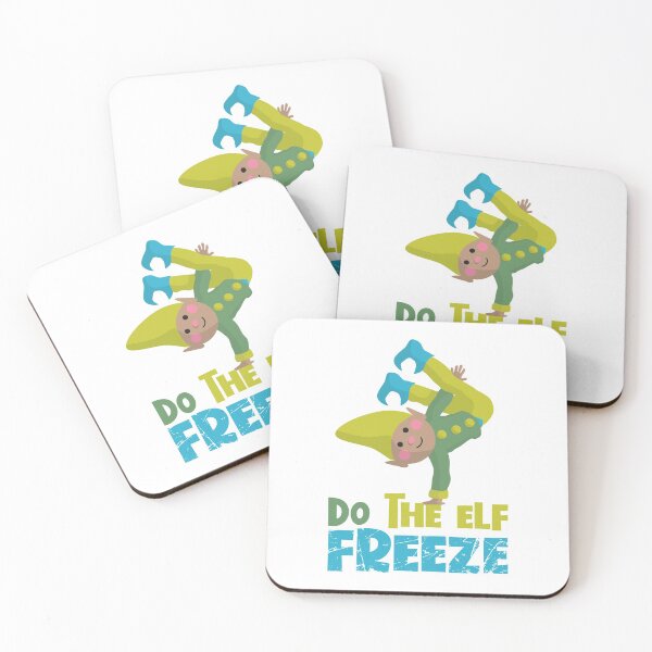 Item preview, Do The Elf Freeze White designed and sold by VicEllisArt.