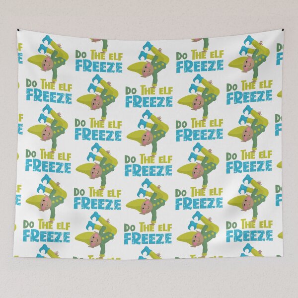 Item preview, Do The Elf Freeze White designed and sold by VicEllisArt.