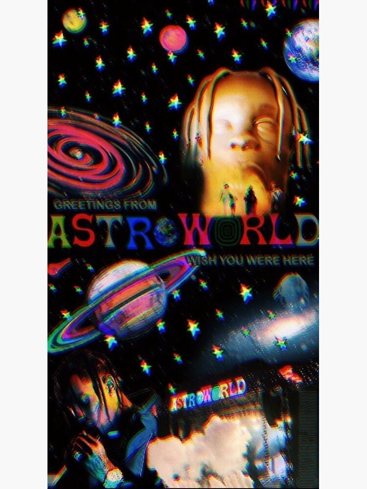 ASTROWORLD Poster by Rebeca SIMAO