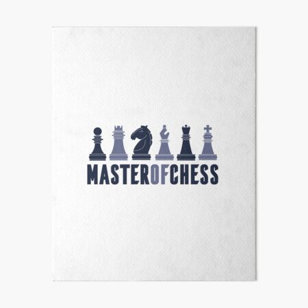 Chess Games Art Board Print for Sale by Utopipia