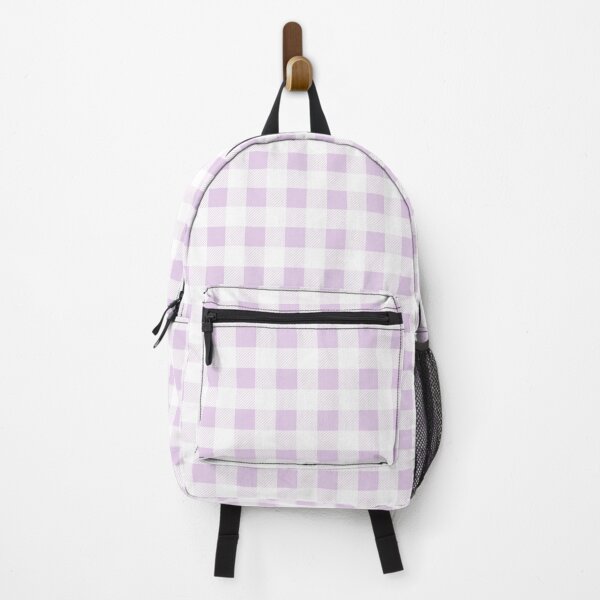Item preview, Preppy Spring Girly Pastel Pink Lilac Plaid designed and sold by IamTrending.