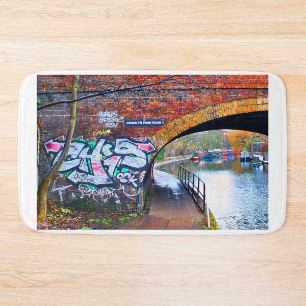 Item preview, Graffiti Street Art Regent's Canal Camden London designed and sold by AndyEvansPhotos.
