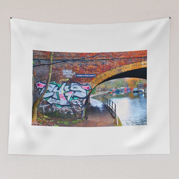 Item preview, Graffiti Street Art Regent's Canal Camden London designed and sold by AndyEvansPhotos.