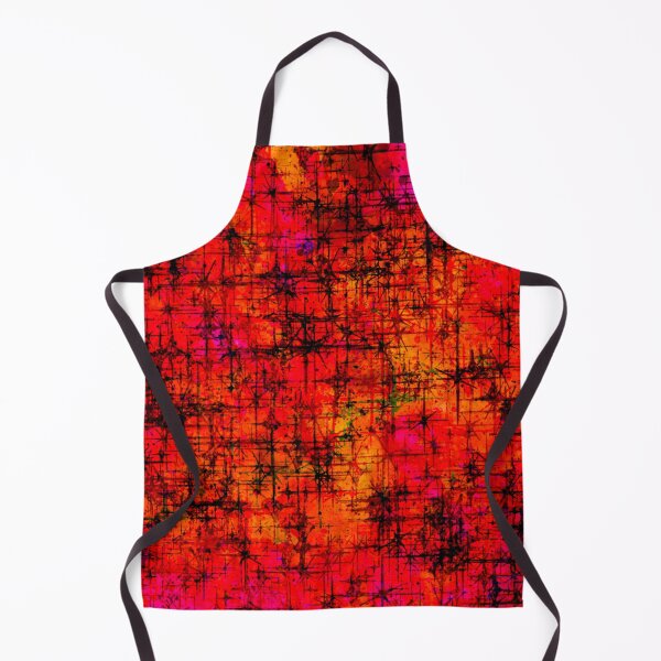 Item preview, Red  firestorm Tie Dye Crush red and orange pattern designed and sold by LJWDesigns.