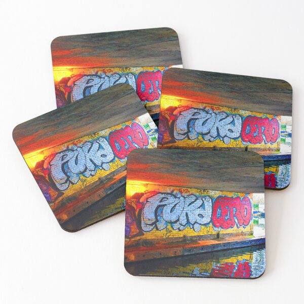 Item preview, Graffiti Street Art Regent's Canal Camden London designed and sold by AndyEvansPhotos.