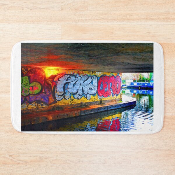 Item preview, Graffiti Street Art Regent's Canal Camden London designed and sold by AndyEvansPhotos.