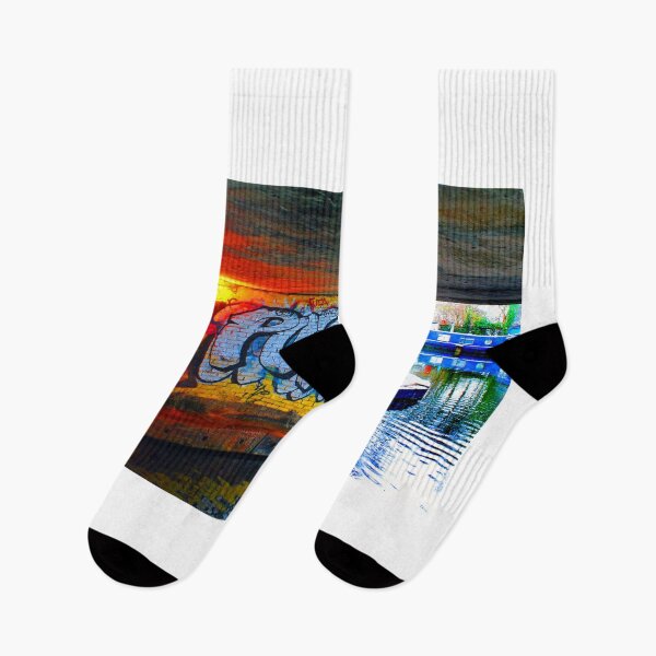Item preview, Graffiti Street Art Regent's Canal Camden London designed and sold by AndyEvansPhotos.