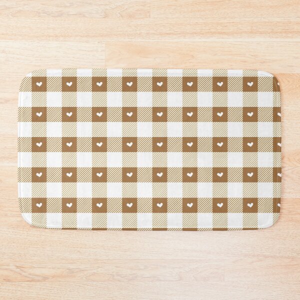 Item preview, Preppy Country Rustic Brown Caramel Gingham Plaid designed and sold by IamTrending.