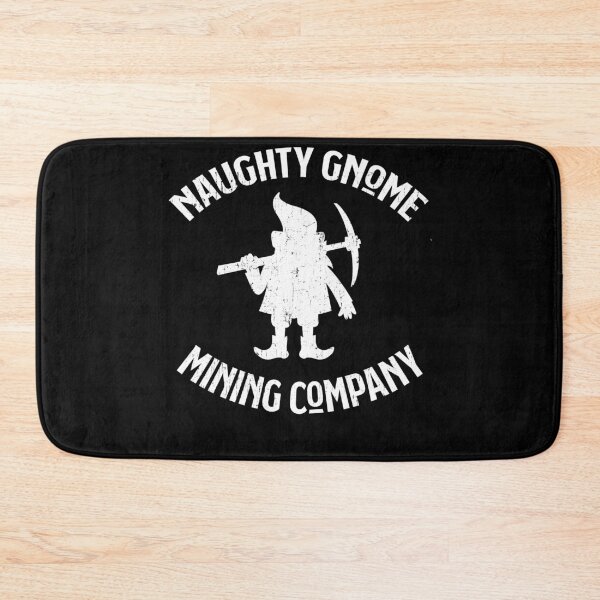 Item preview, Naughty Gnome Mining Company Funny Miner Cryptocurrency designed and sold by funnytshirtemp.