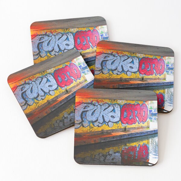 Item preview, Graffiti Street Art Regent's Canal Camden London designed and sold by AndyEvansPhotos.