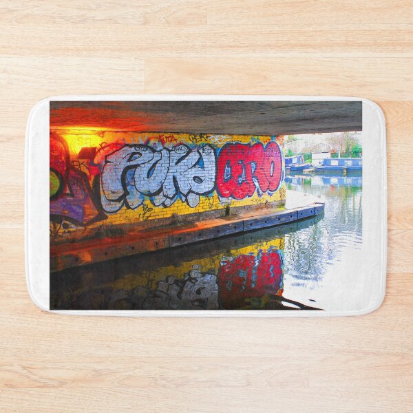 Item preview, Graffiti Street Art Regent's Canal Camden London designed and sold by AndyEvansPhotos.