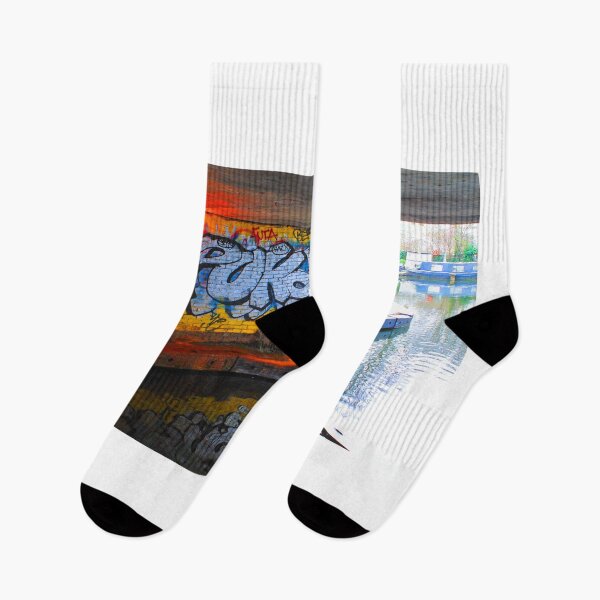 Item preview, Graffiti Street Art Regent's Canal Camden London designed and sold by AndyEvansPhotos.