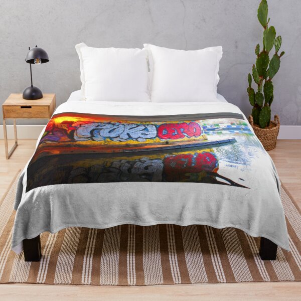 Item preview, Graffiti Street Art Regent's Canal Camden London designed and sold by AndyEvansPhotos.
